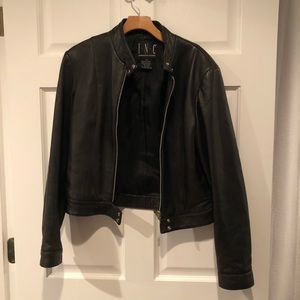 Leather INC Bomber Jacket Med